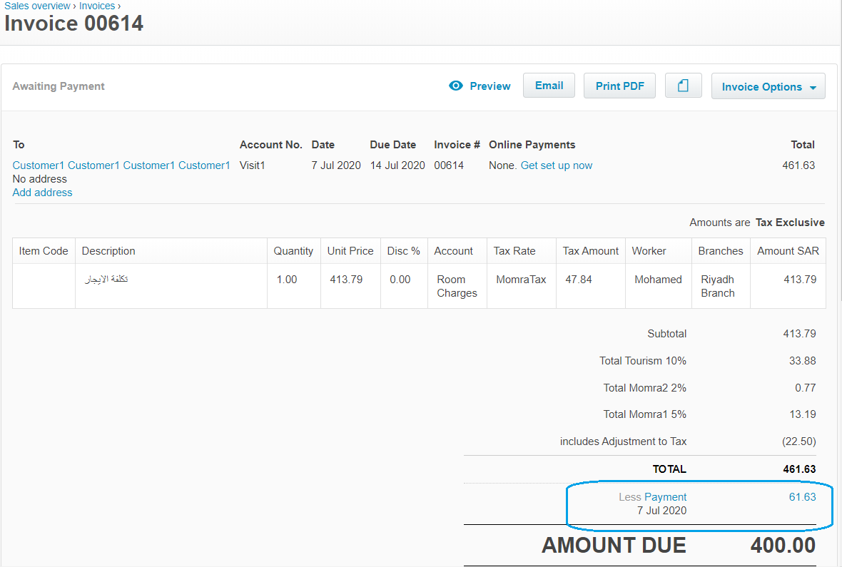 Method of Payments